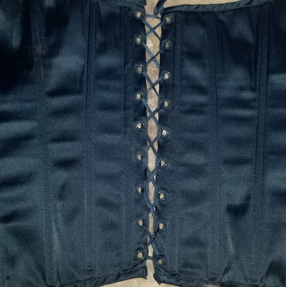Size small dark navy corset - Picture 7 of 8